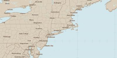 Radar mapa Philadelphia